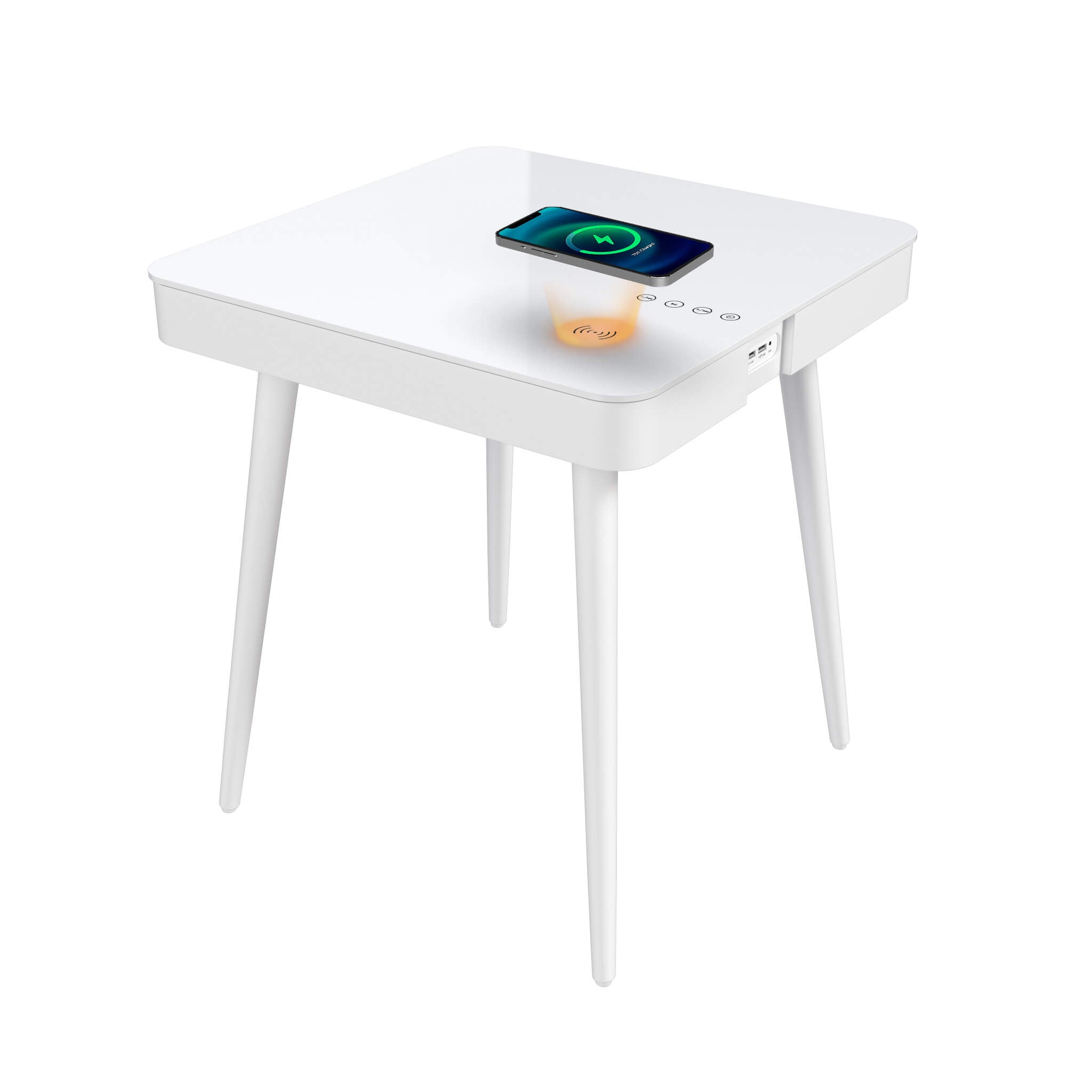 Smart Side Table Beistelltisch Bluetooth